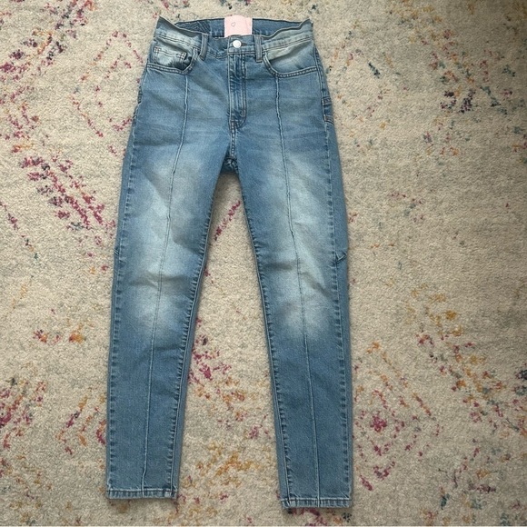 Revice Star High Waisted Expose Seam Venus Jeans sz 25 - Picture 3 of 5